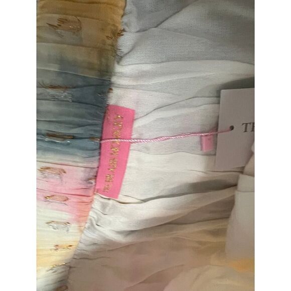 THE BRASS MONKEY NWT MULTICOLORED SKIRT SIZE M MSRP$95 - Picture 5 of 7